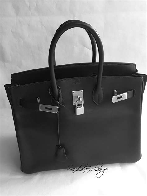 hermes birkin black 35|hermes birkin 35 size.